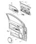 Front Door Trim Panel. Diagram