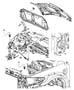 Diagram Hood. for your 2018 Jeep Cherokee LATITUDE 3.2L V6 A/T 4X4