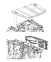 Diagram Hood, Latch and Hinges. for your 2003 Chrysler 300 M