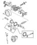 Axle,Rear,With Differential,Housing and Axle Shafts,[213MM Rear Axle]. Diagram