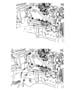 Plumbing, Air Conditioning 4.7L Engine. Diagram