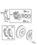 Diagram Brakes,Rear,Disc. for your 2022 Chrysler 300