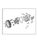 Water Pump and Related Parts 2.0L,2.4L Gas. Diagram