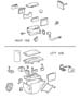 Diagram Relays, Fuses, Boxes and related items. for your 2000 Chrysler 300 M