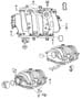 Diagram Intake Manifold And Mounting 5.7L [5.7L V8 HEMI MDS ENGINE]. for your 2002 Chrysler Sebring