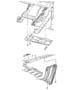 Diagram Skid Plates And Mounting NVG 271 [Man Shift-on-the-Fly Transfer Case]. for your 2016 RAM 2500 ST REG CAB 8 FT BOX