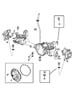 Diagram Axle Housing,Front,American Axle,9.25. for your 2001 Chrysler 300 M