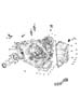 Diagram Transaxle Case and Related Parts / Front View. for your 2007 Chrysler Town & Country