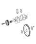 Crankshaft and Bearings. Diagram