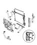 Diagram Radiator and Related Parts. for your 2018 Jeep Compass LATITUDE