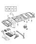 Diagram Inner Paneling, Roof, Low Roof. for your 2006 Dodge SPRINTER