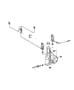 Windsheild Cleaning Pumps and Reservoir. Diagram