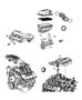 Diagram Air Cleaner and Related. for your 2019 RAM 1500 Laramie Longhorn Crew Cab 3.6L V6