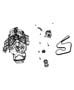 Diagram Generator/Alternator and Related Parts. for your 2007 Dodge Durango SXT