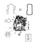 Diagram Timing Case Cover 3.8L [3.8L V6 OHV Engine]. for your 1999 Chrysler 300 M