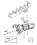 Diagram Turbocharger 5.9 Diesel. for your 2004 Dodge Ram 2500 SLT QUAD CAB 5.9L HO Cummins Turbo Diesel M/T 4X4