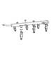 Diagram Fuel Rail and Injectors. for your 2022 Chrysler 300