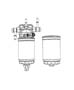 Diagram Fuel Filter and Related. for your 2014 RAM 2500 LARAMIE MEGA CAB 6.7L Turbo I6 Diesel A/T 4X4