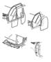 Body Weatherstrips and Seals. Diagram