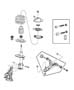 Diagram Suspension, Front. for your 2007 Dodge Charger