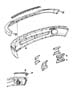 Diagram Fascia, Front, Bright. for your 2000 Chrysler 300 M