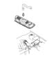 Diagram Crankcase Ventilation 3.8L [3.8L V6 OHV Engine]. for your Chrysler Pacifica