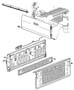 Diagram Tailgate. for your Dodge Ram 3500