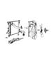 Radiator and Related Parts, 3.7L [ALL V6 ENGINES], 4.7L [All V8 Engines], 5.7L [ALL 5.7L V8 ENGINES]. Diagram