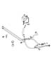 Power Steering Reservoir and Cooler. Diagram