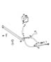 Power Steering Reservoir and Cooler. Diagram