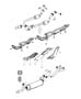 Diagram Exhaust System 5.7L [5.7L Hemi V8 Engine]. for your 2001 Chrysler 300 M