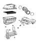 Diagram Air Cleaner 5.7L [5.7L Hemi V8 Engine]. for your 2002 Dodge Ram 1500 QUAD CAB 4.7L Magnum V8 A/T