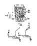 Diagram Valve Body Serviceable Parts. for your 2004 RAM 2500