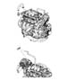 Diagram Crankcase Ventilation 3.8L [3.8L V6 OHV Engine]. for your 2021 RAM 1500 Laramie Longhorn Crew Cab 3.0L Turbo V6 Diesel