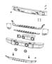 Diagram Fascia, Front. for your 1992 Jeep Wrangler