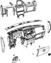 Diagram Instrument Panel And Structure. for your 2001 Jeep Grand Cherokee