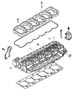 Diagram Cylinder Head 5.9L Diesel [5.9L HO Cummins Turbo Diesel Engine]. for your 2014 RAM 2500 SLT REG CAB 8 FT BOX 6.7L Turbo I6 Diesel A/T 4X2