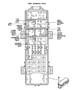 Diagram Power Distribution Center Relay and Fuses. for your 2003 RAM 2500