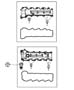 Diagram Cylinder Head Covers 4.7L [4.7L V8 Engine]. for your 2009 Jeep Compass