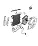 Diagram Radiator and Related Parts. for your 2013 Jeep Wrangler SPORT 3.6L V6 M/T 4X4