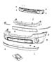 Diagram Fascia, Front. for your 2003 RAM 1500