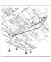 Diagram Plate Kit - Skid - Transfer Case. for your 1989 Jeep Wrangler