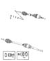 Shafts, Front Axle. Diagram