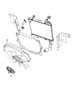 Radiator and Related Parts Gas. Diagram