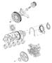 Diagram Crankshaft, Crankshaft Bearings, Damper, Flywheel And Flexplate 2.8L Diesel [2.8L 4 Cyl TD Next Generation Engine]. for your 2007 Jeep Compass