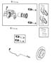 Diagram Brakes, Rear, Disc. for your Chrysler 300 M