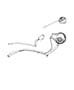 Diagram Fuel Filler Tube and Related. for your 1992 Jeep Wrangler