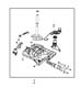 Diagram Valve Body And Related Parts. for your 2009 Dodge Ram 1500 ST REG CAB 6.5 FT BOX