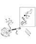 Diagram Parking Sprag And Related Parts. for your Chrysler Town & Country