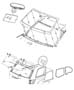 Diagram Glass, Glass Hardware and Interior Mirrors. for your 2014 Jeep Compass Limited 2.0L I4 CVT